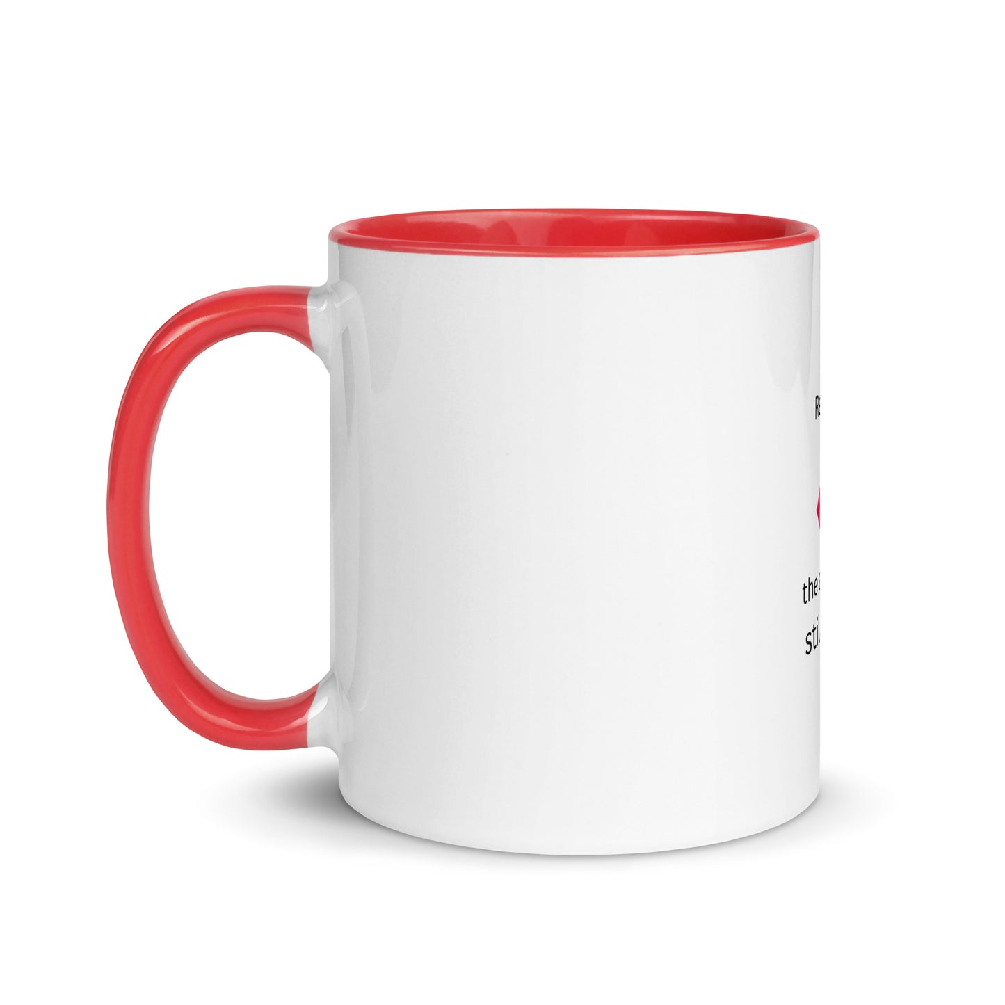 White Tea Cup with Color Inside