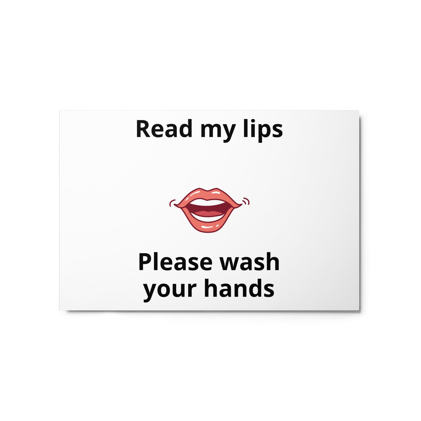 Wash Your Hands Metal Prints