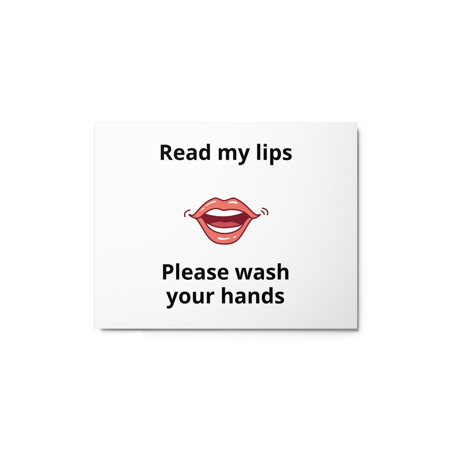 Wash Your Hands Metal Prints