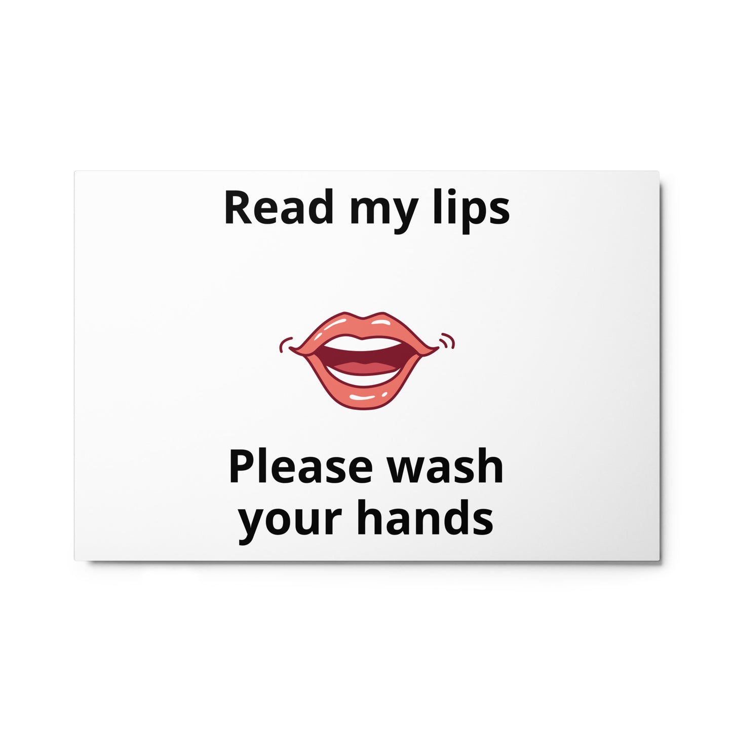 Wash Your Hands Metal Prints