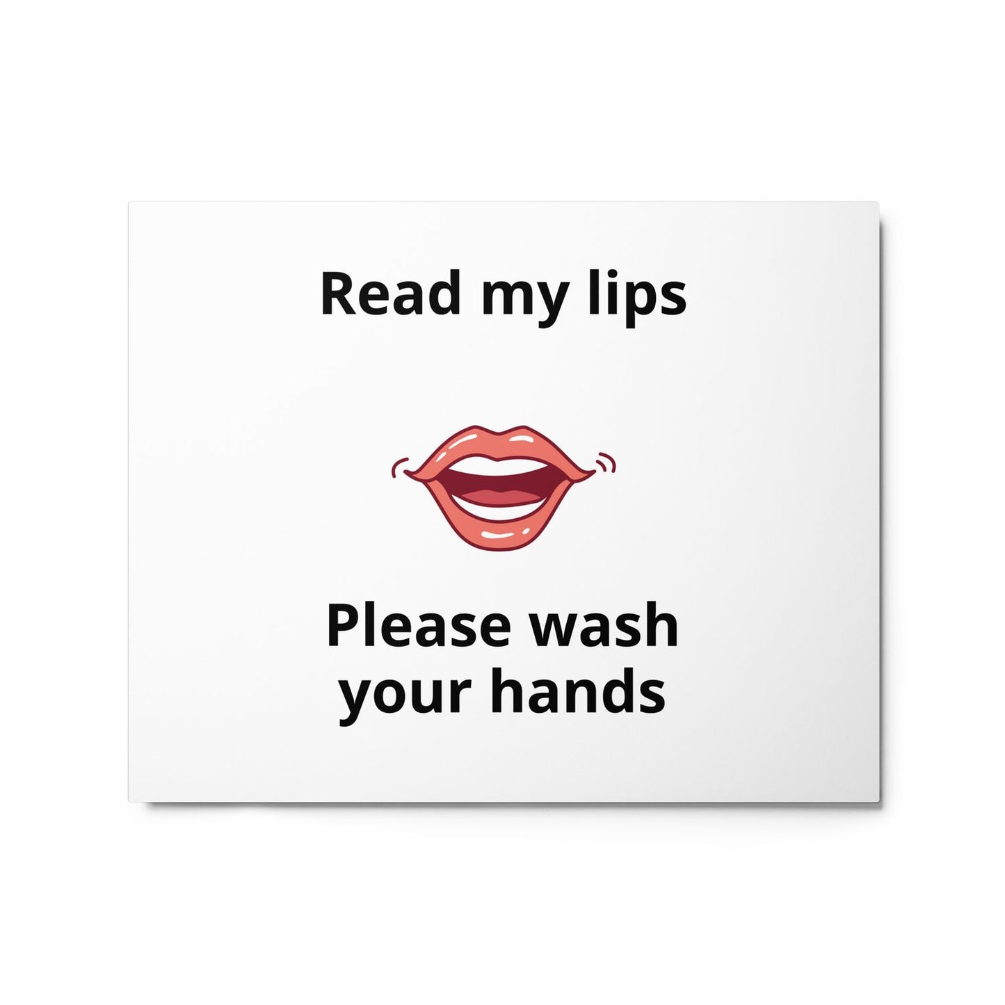 Wash Your Hands Metal Prints - 16×20