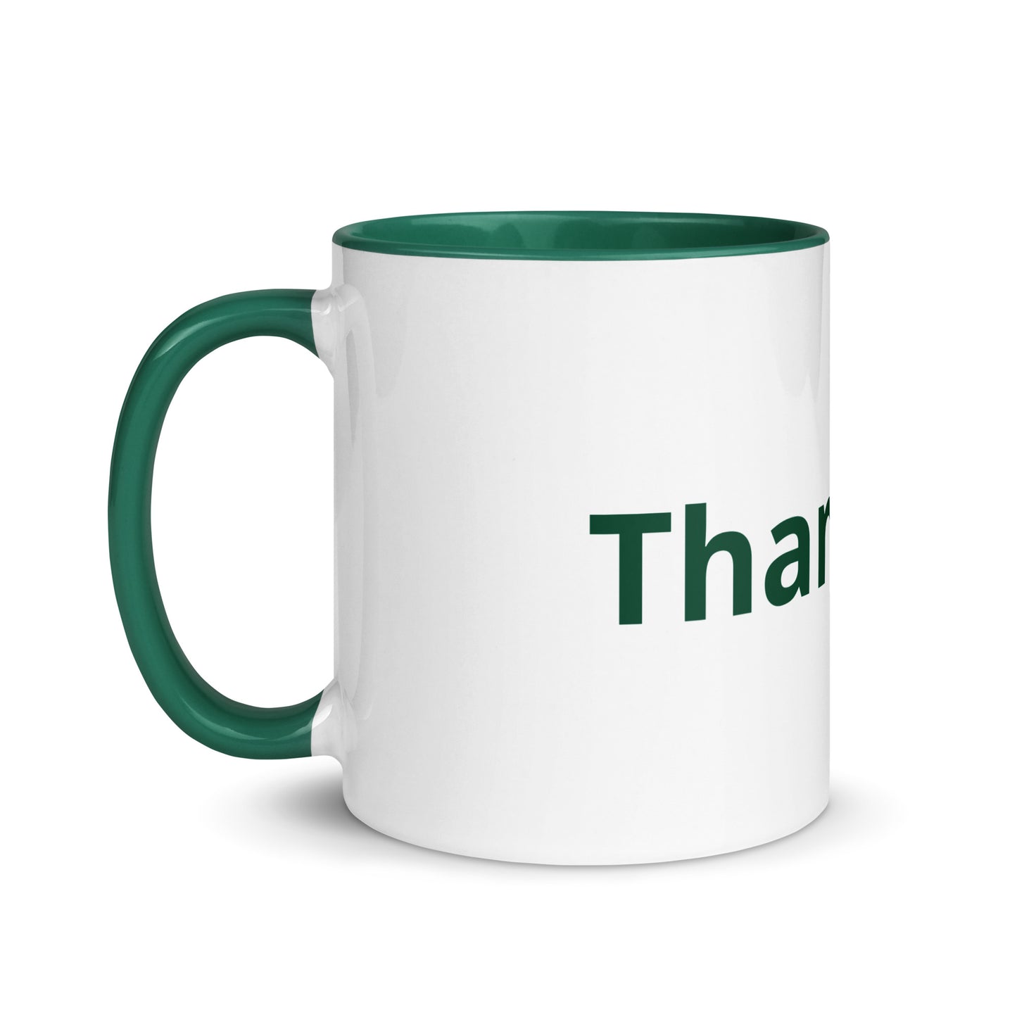 White Coffee Cup with Color Inside