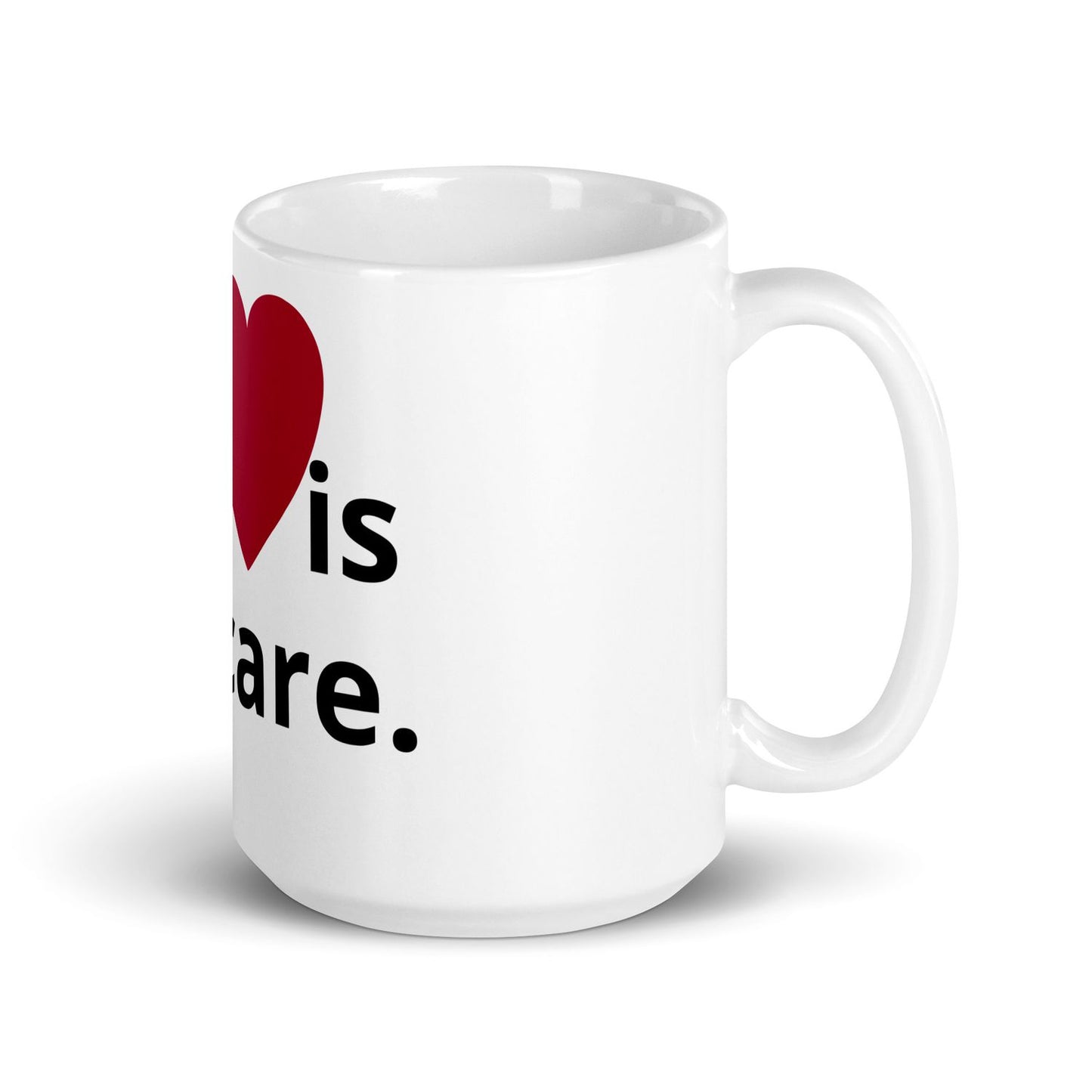 White Coffee Cup - 15 oz