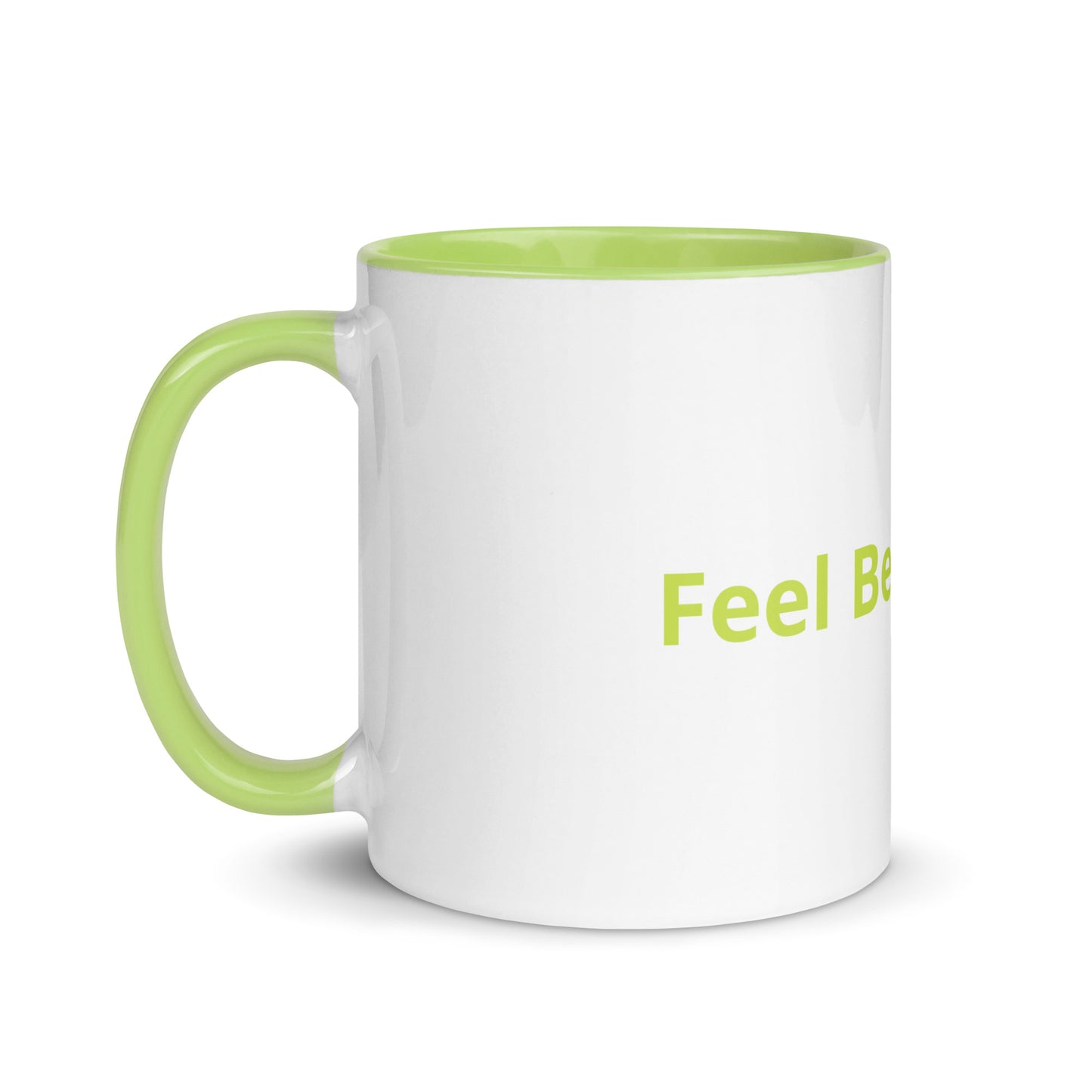 White Cup with Color Inside