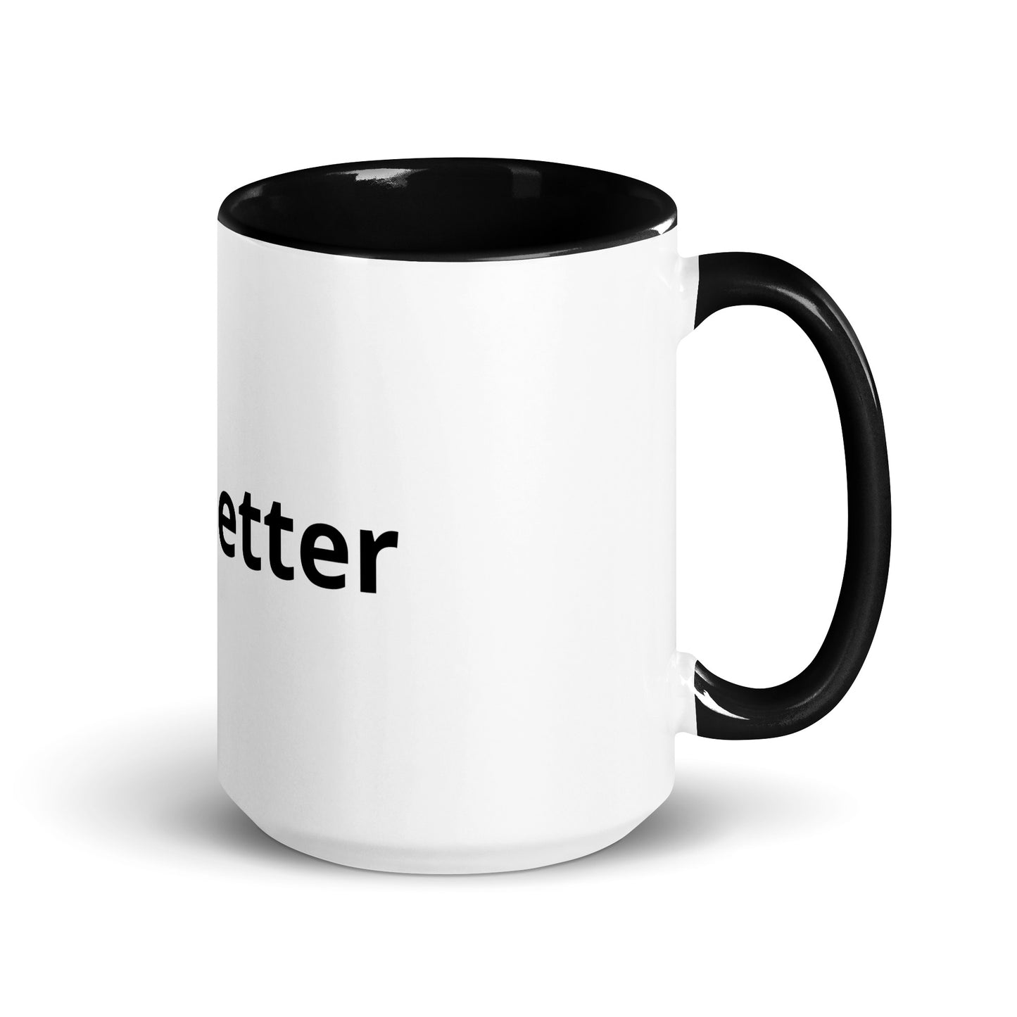 Black Mug with Color Inside