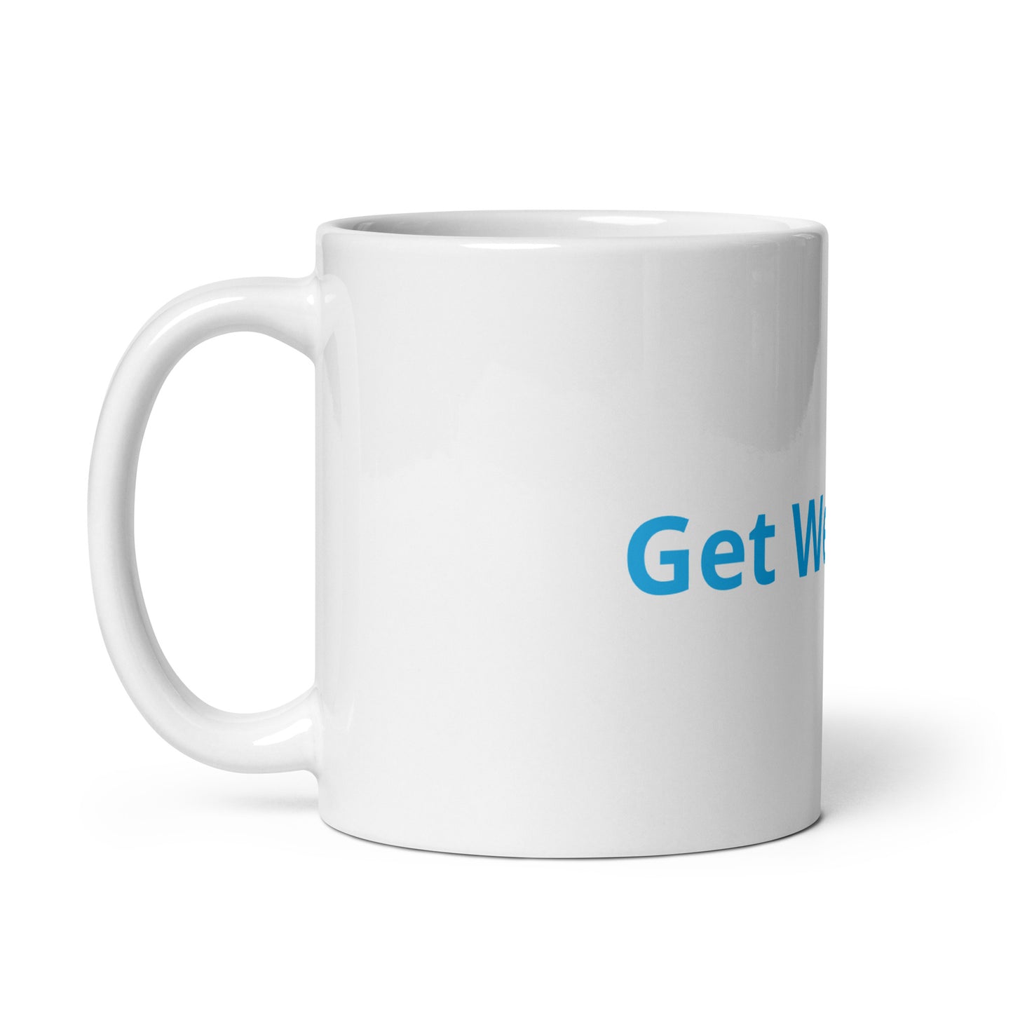 White Glossy Cup