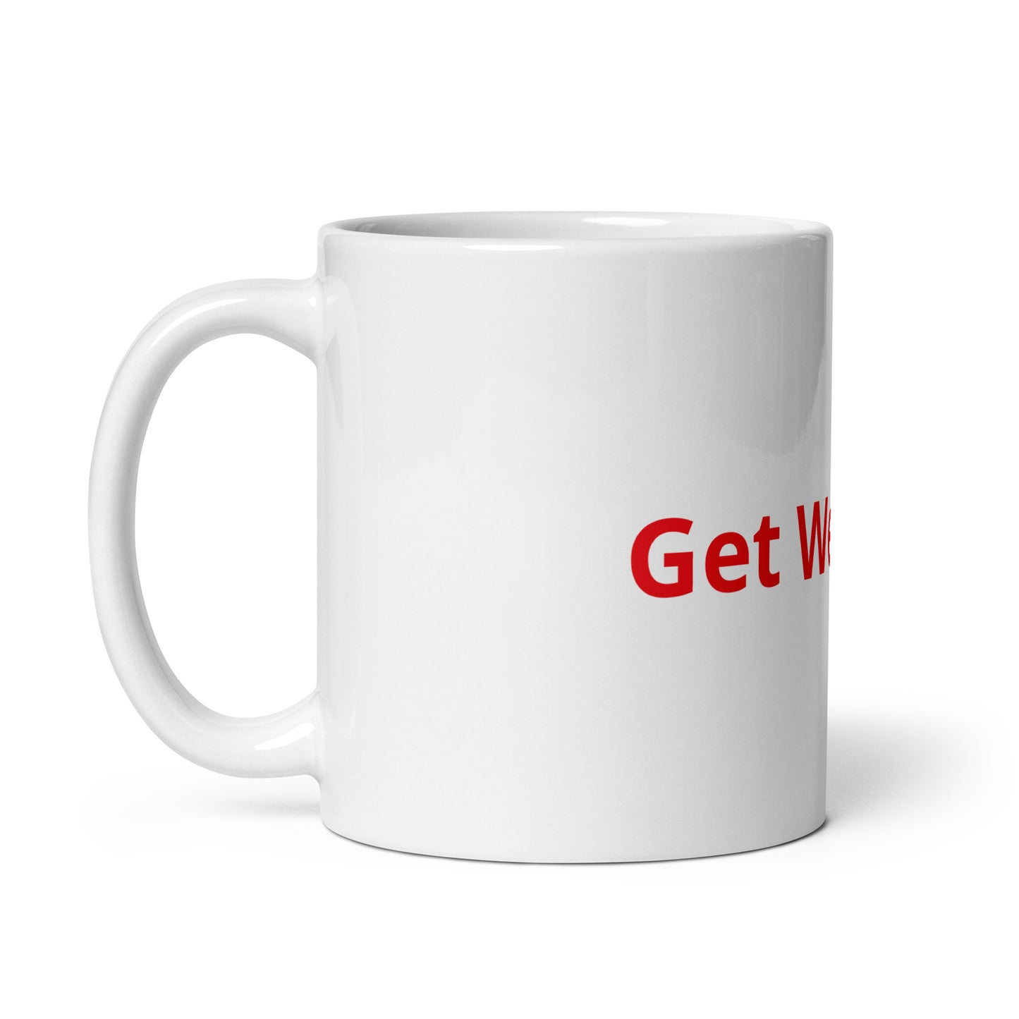 White Glossy Cup