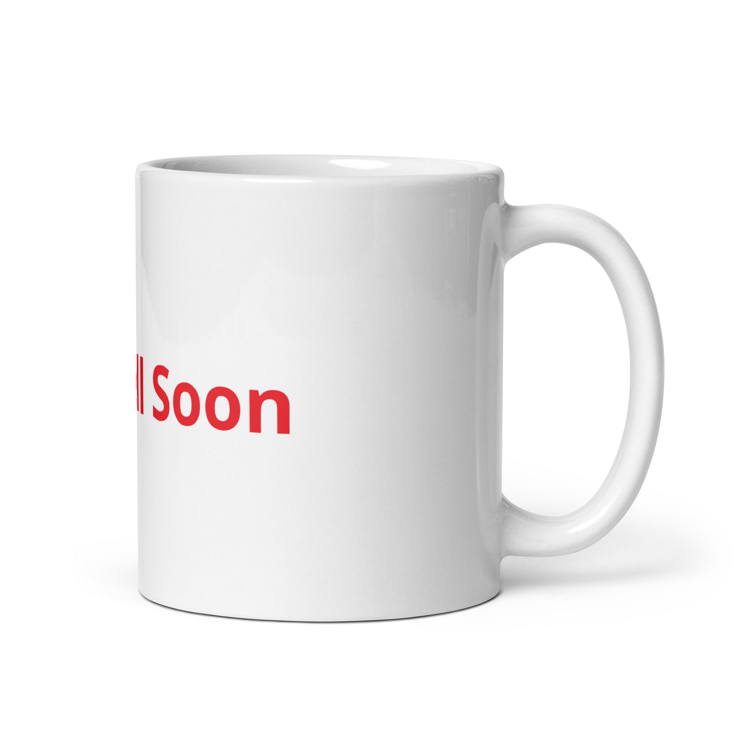 White Glossy Cup