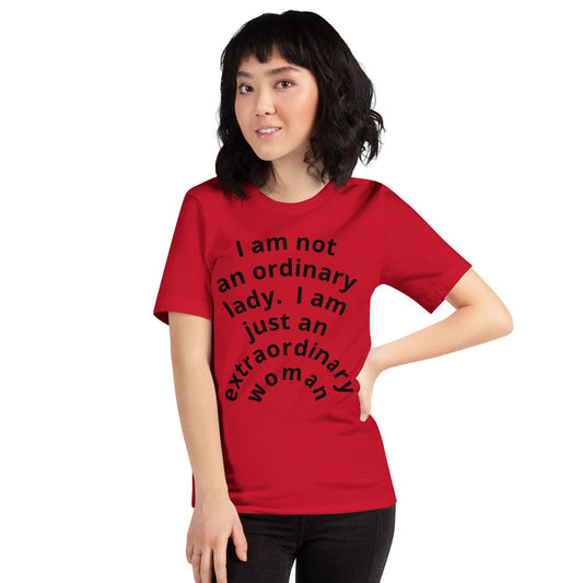 Red Inspirational Women's T-Shirts