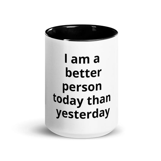 White Coffee Cups Teacups with Black Accent