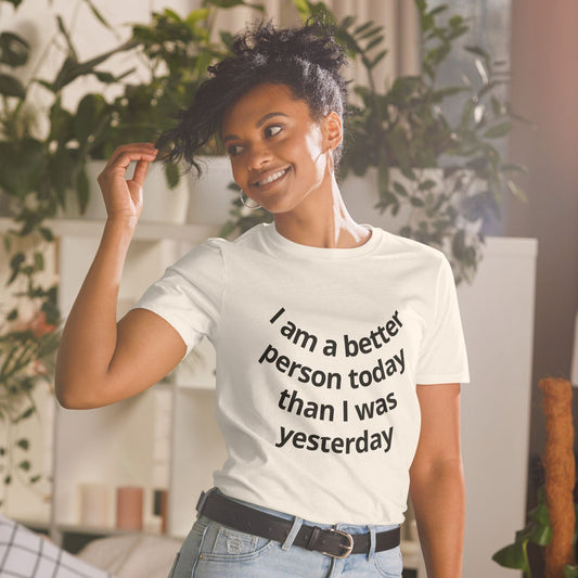 Natural Short-Sleeve Unisex T-Shirt