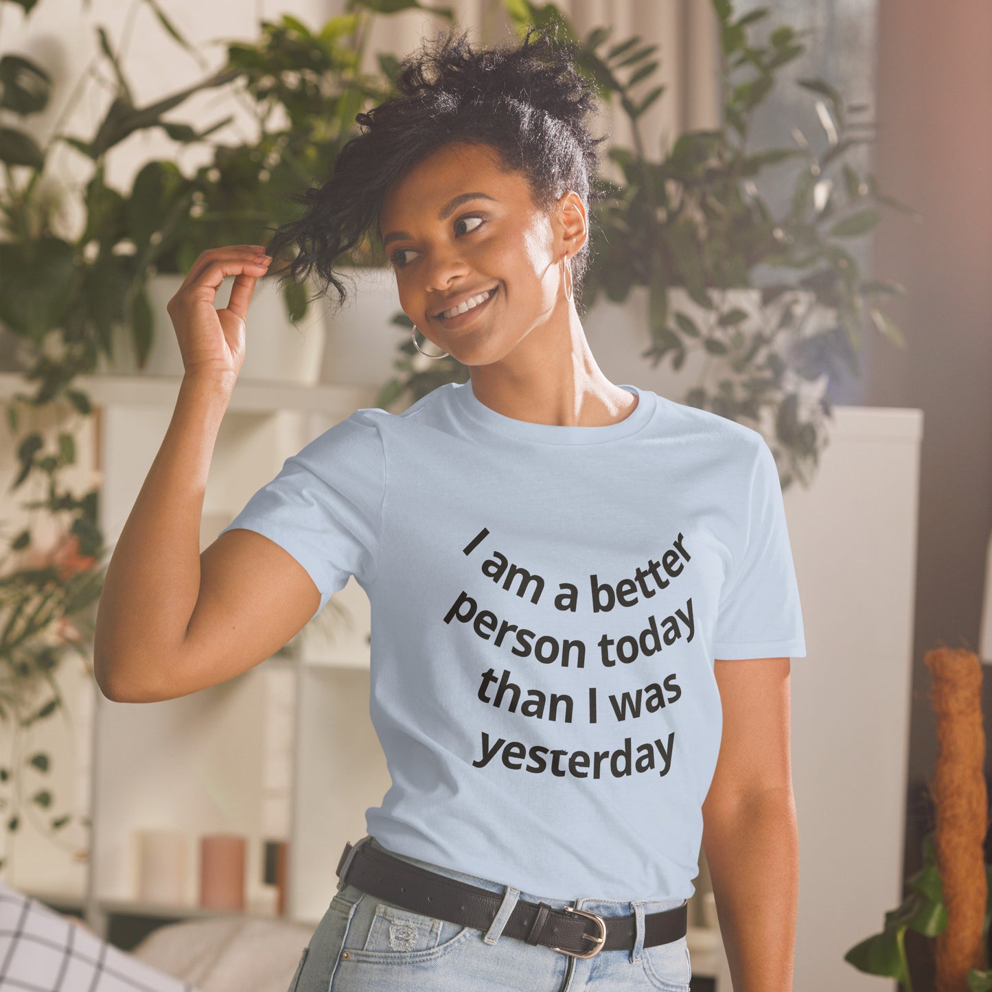 Natural Short-Sleeve Unisex T-Shirt