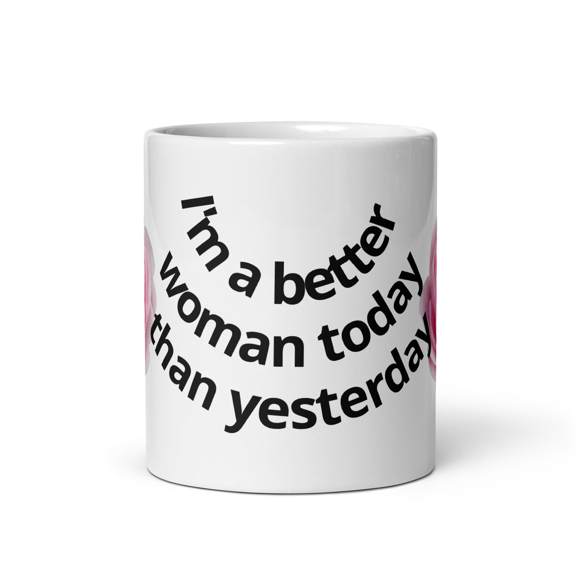 White Glossy Cup