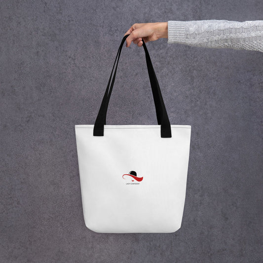 White Lady Confident Tote bag