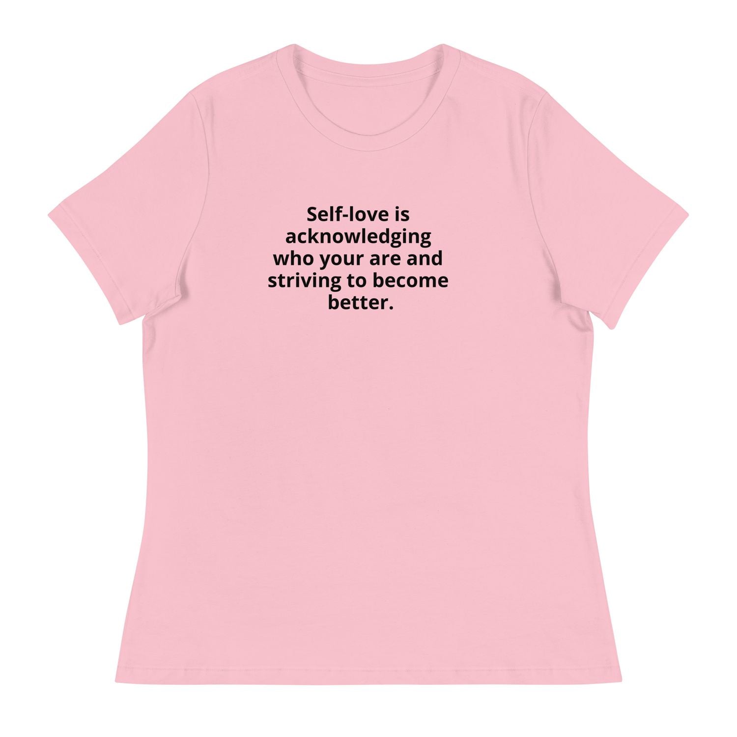 White T-Shirt - Pink - 3XL