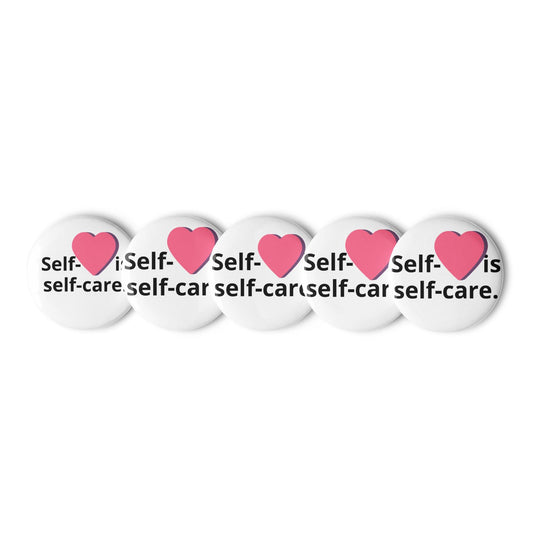 Set of Self-love Pin Buttons