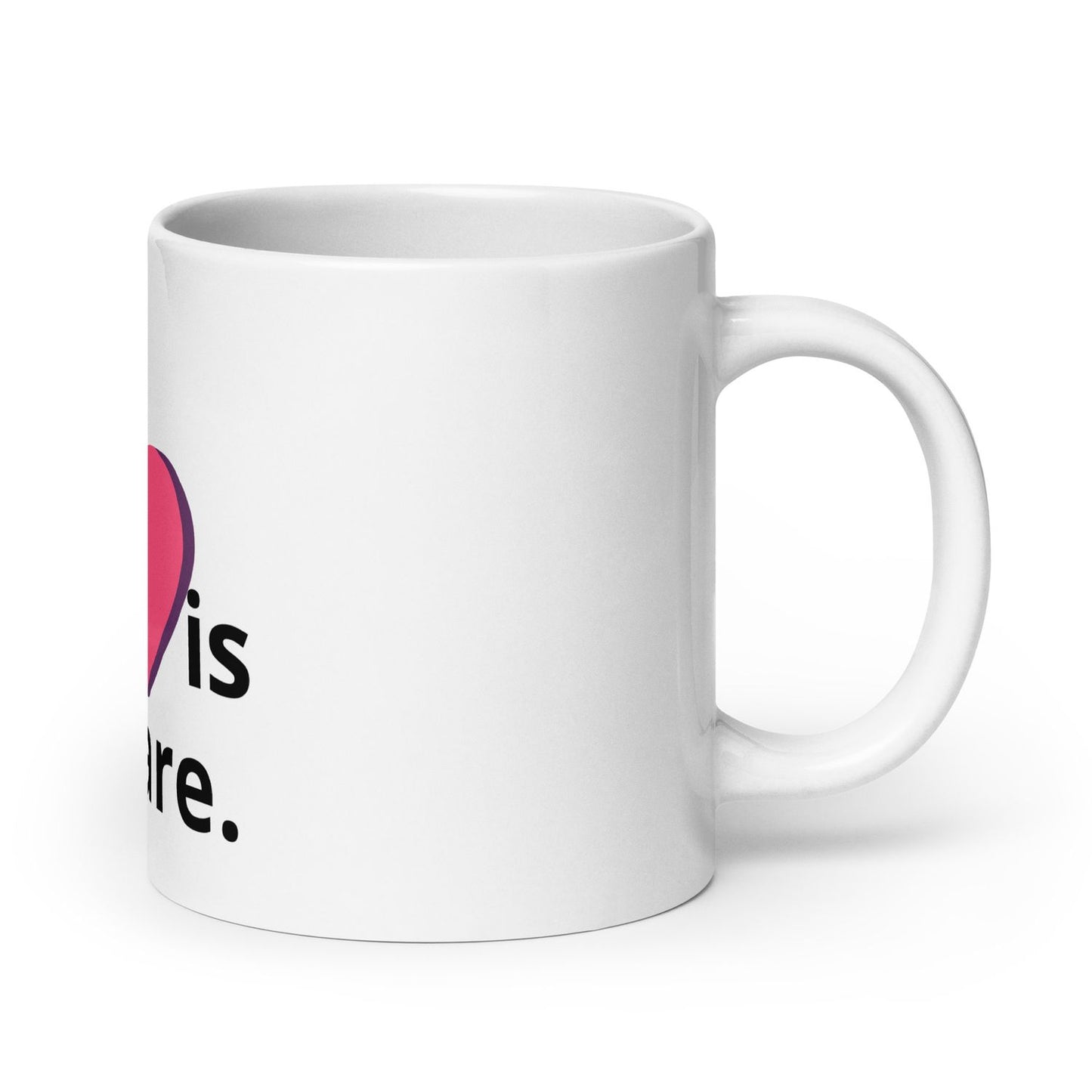 White Glossy Mug - 20 oz