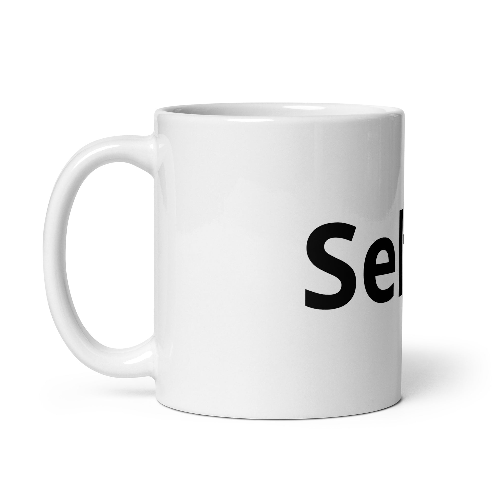 White Glossy Cup