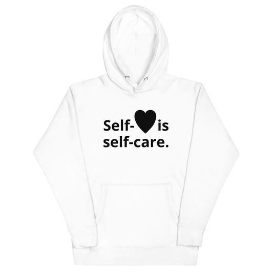 White Unisex Hoodie