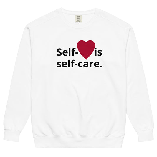 White Unisex Sweatshirt