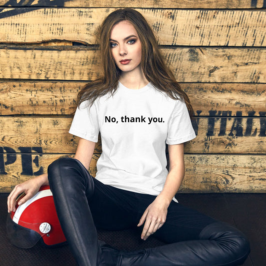 White Unisex T-Shirt