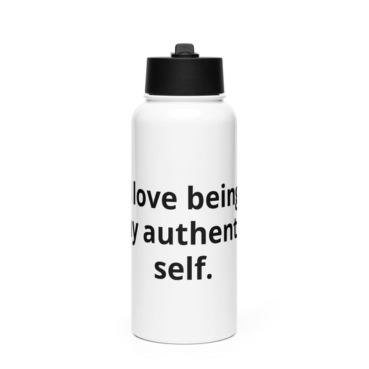 White Stainless-steel Water Bottle