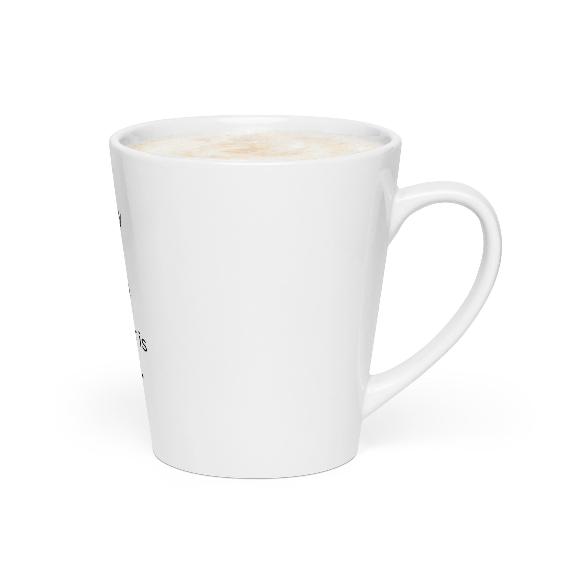 White Latte Mug