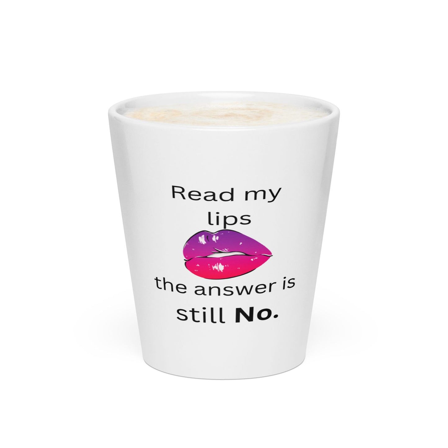White Latte Mug