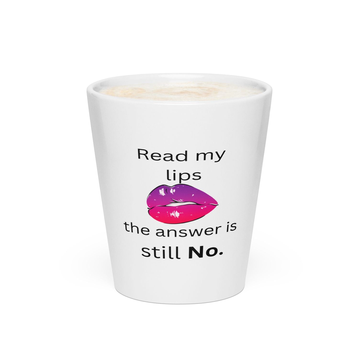 White Latte Mug