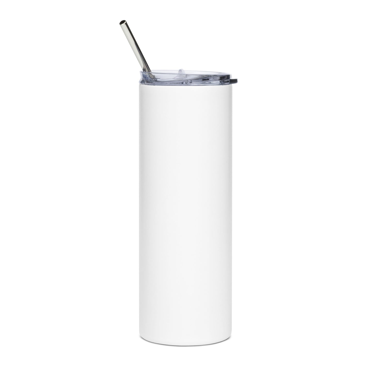 White Stainless-Steel Tumbler