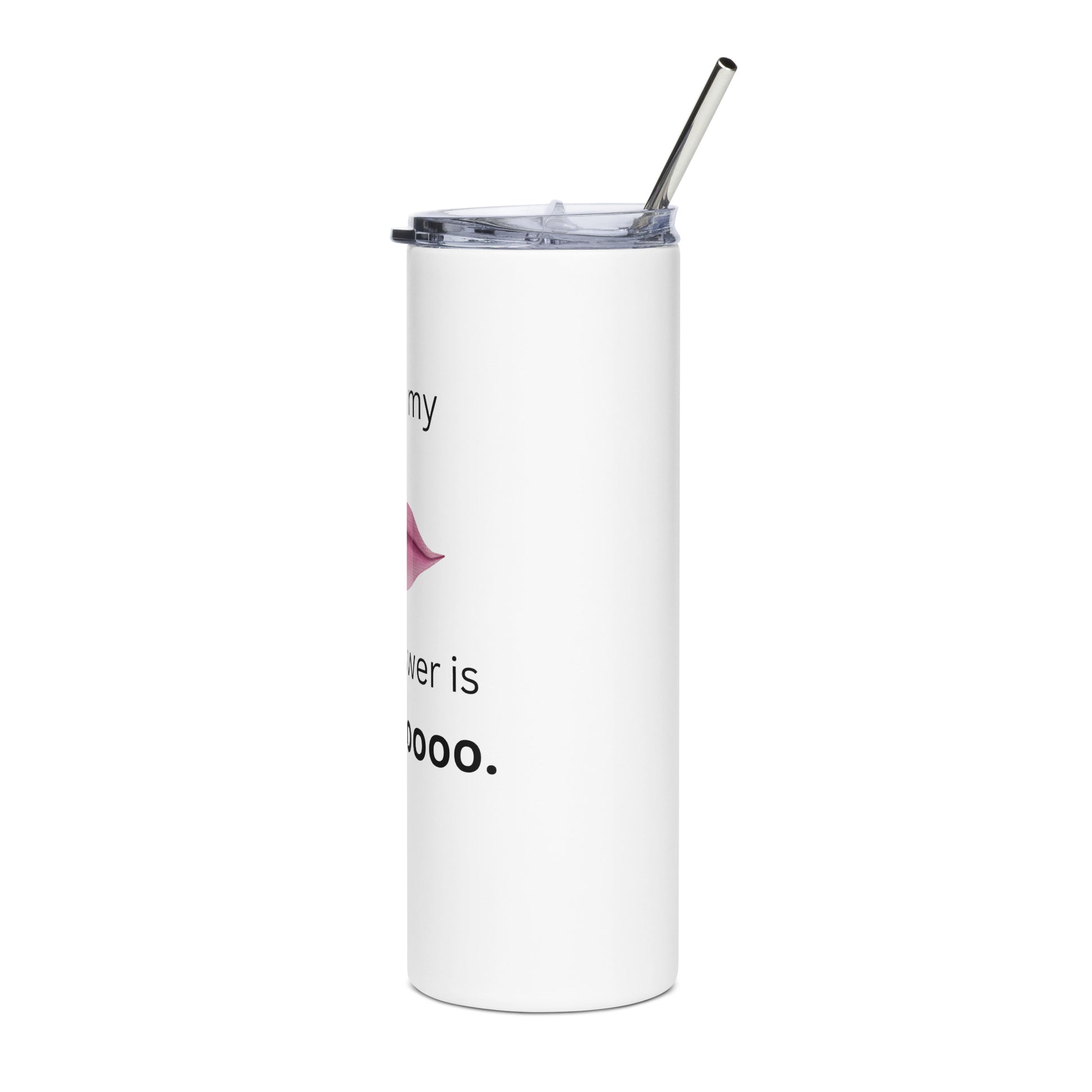 White Stainless-Steel Tumbler