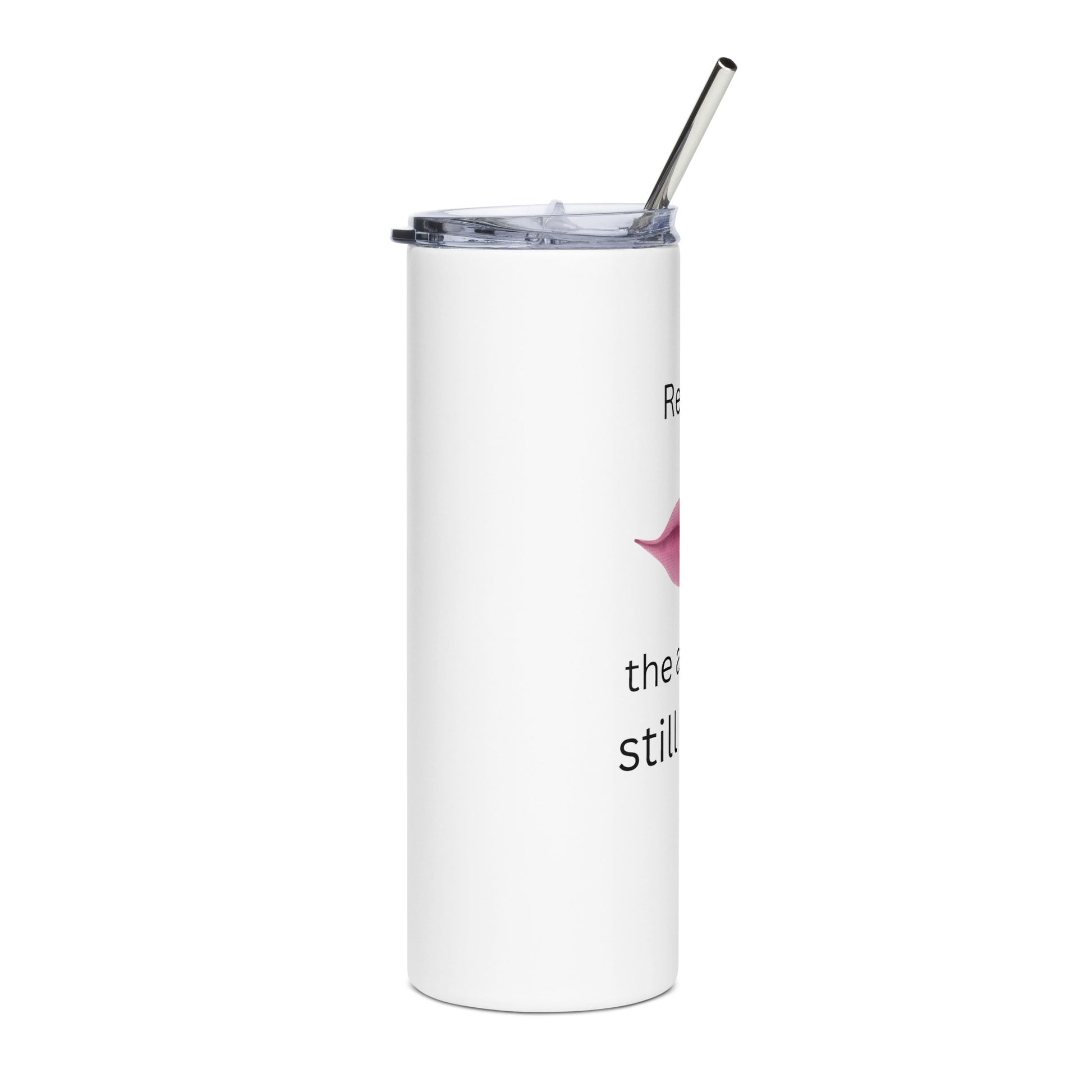 White Stainless-Steel Tumbler