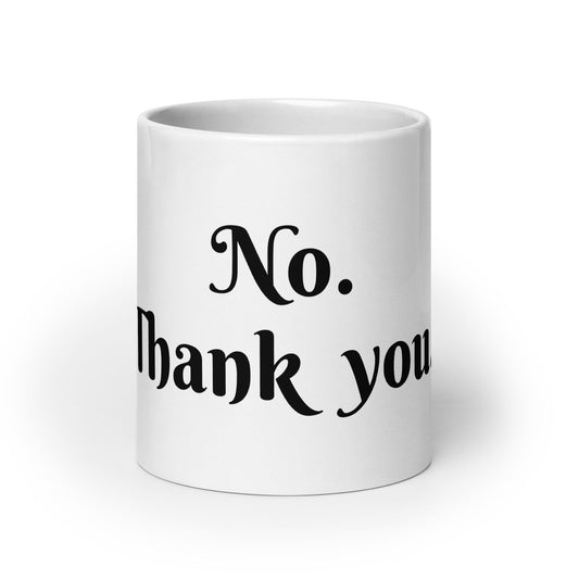 White Glossy Mug