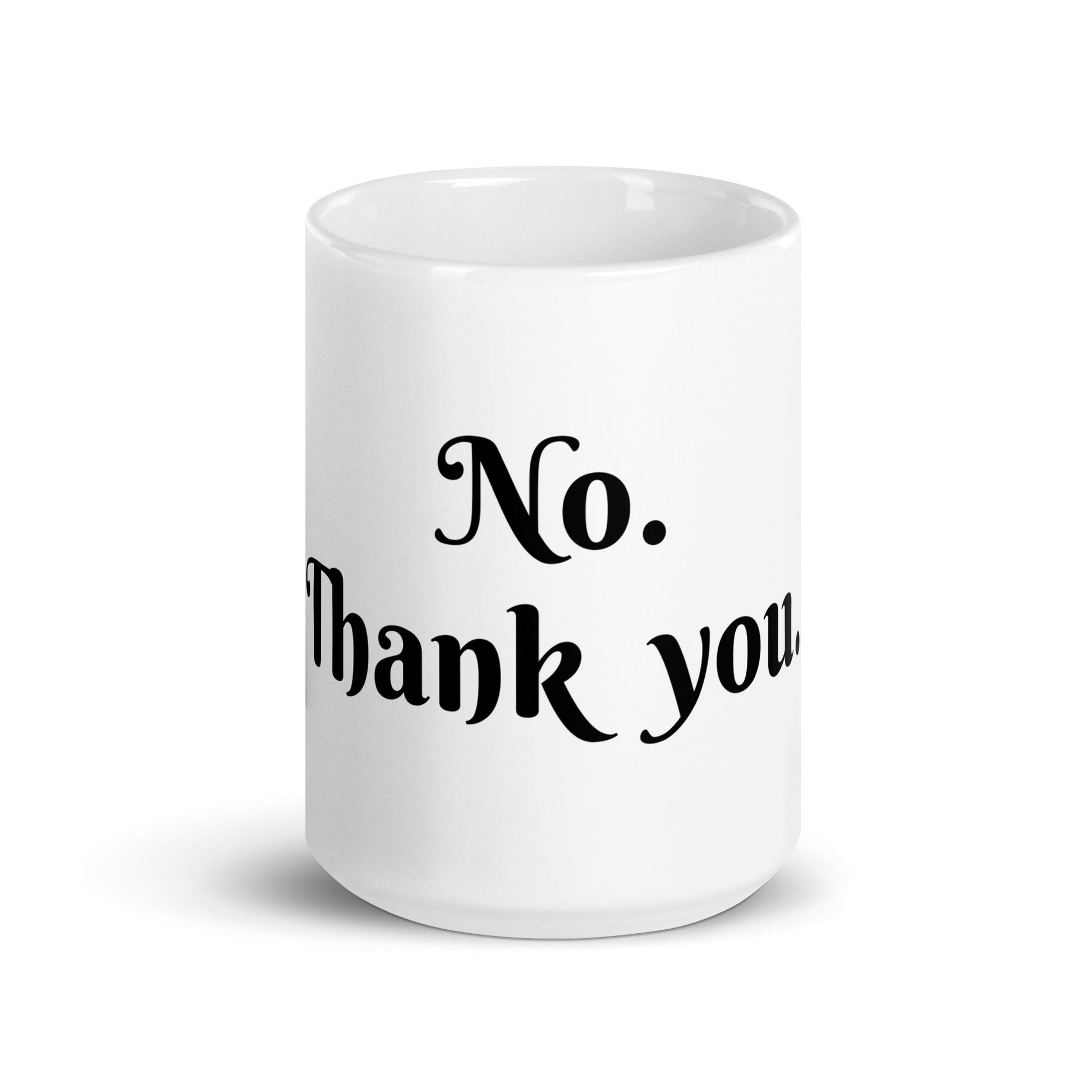 White Glossy Mug