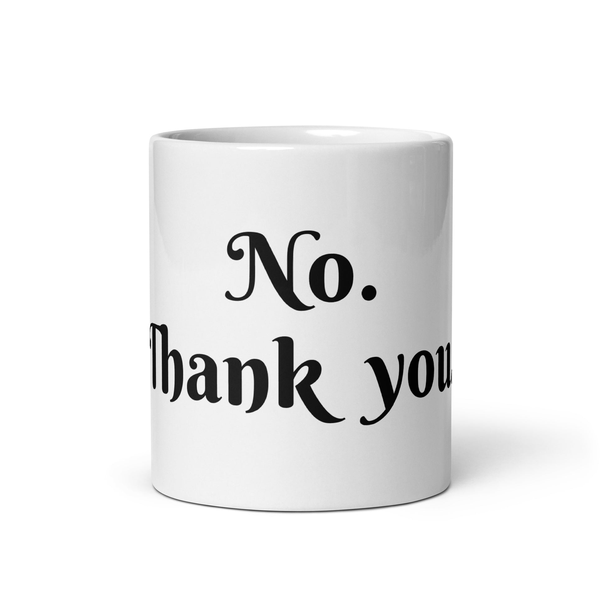 White Glossy Mug