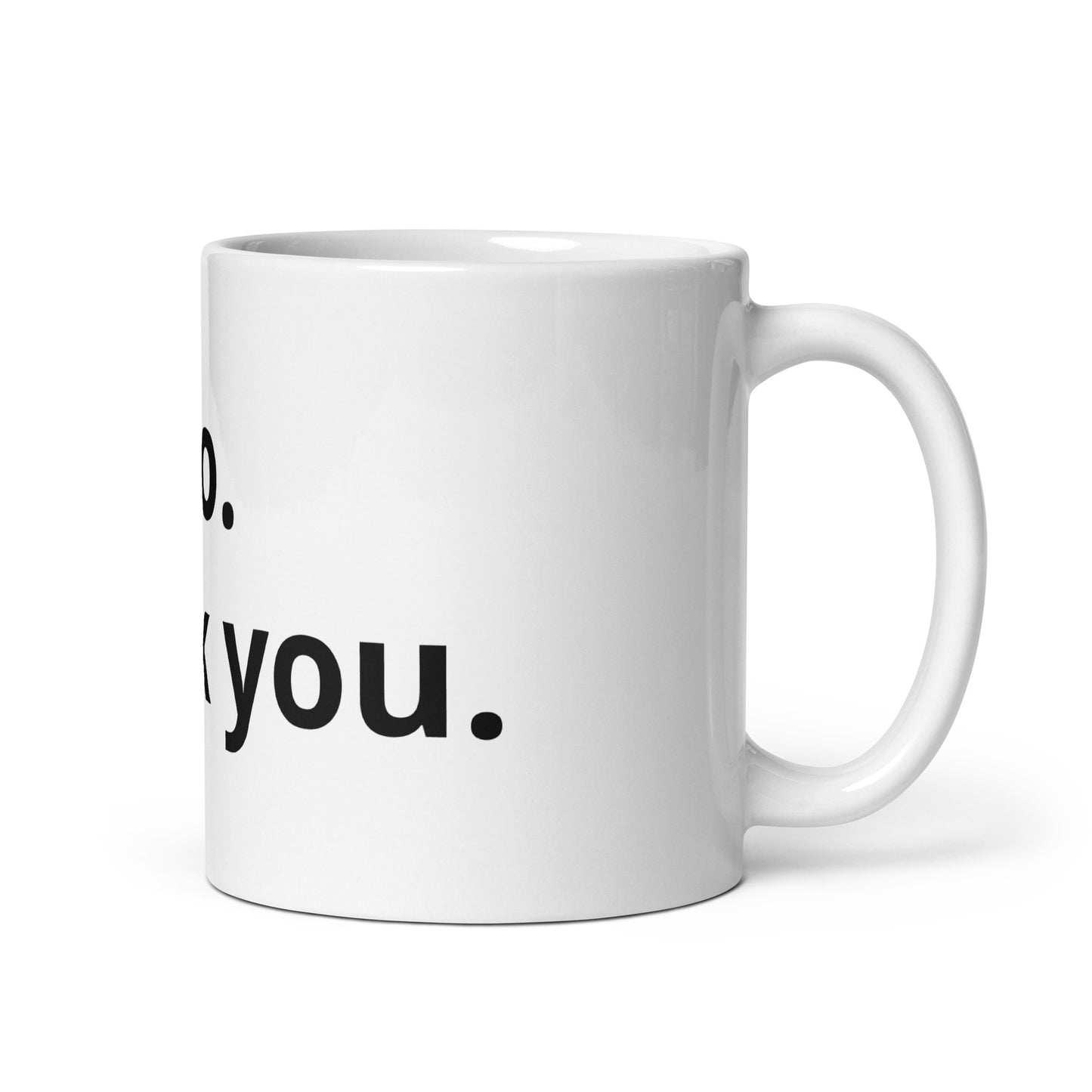 White Coffee Cup