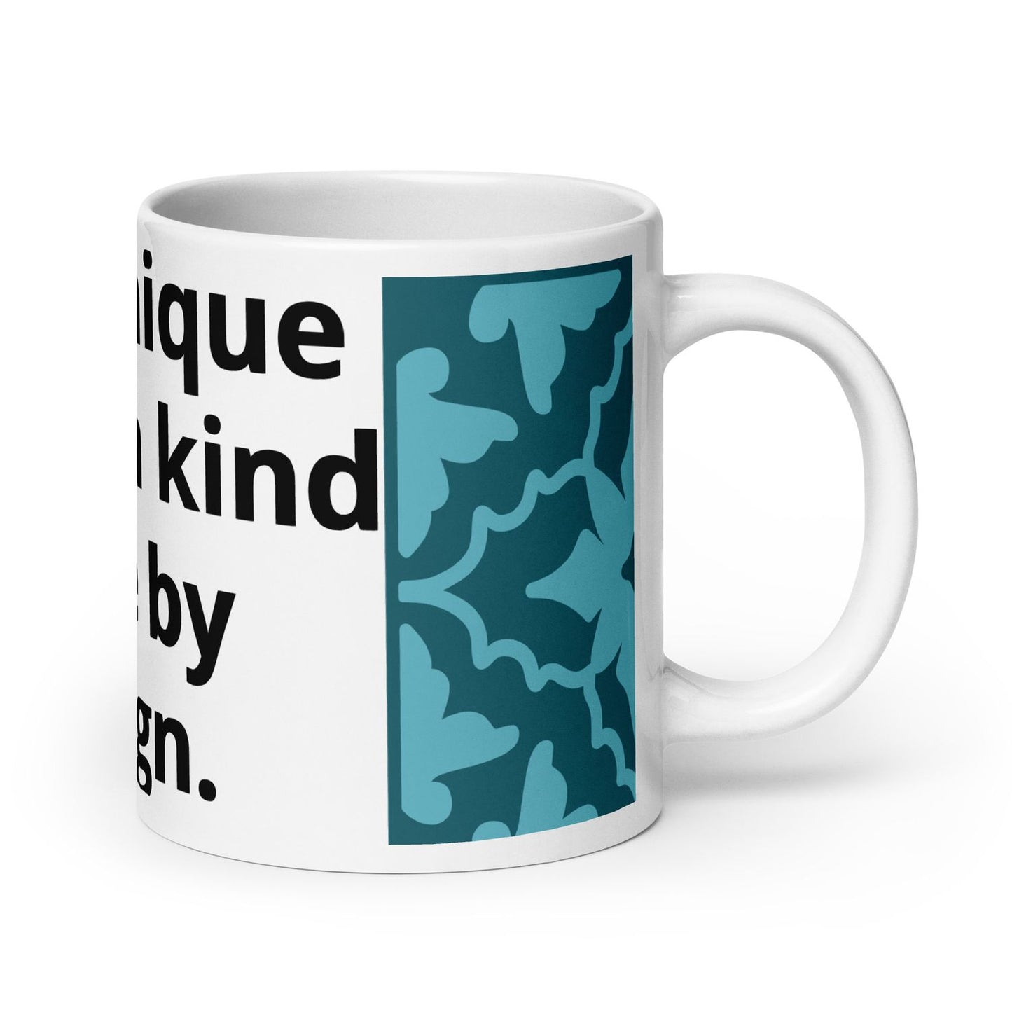 White Glossy Cup - 20 oz