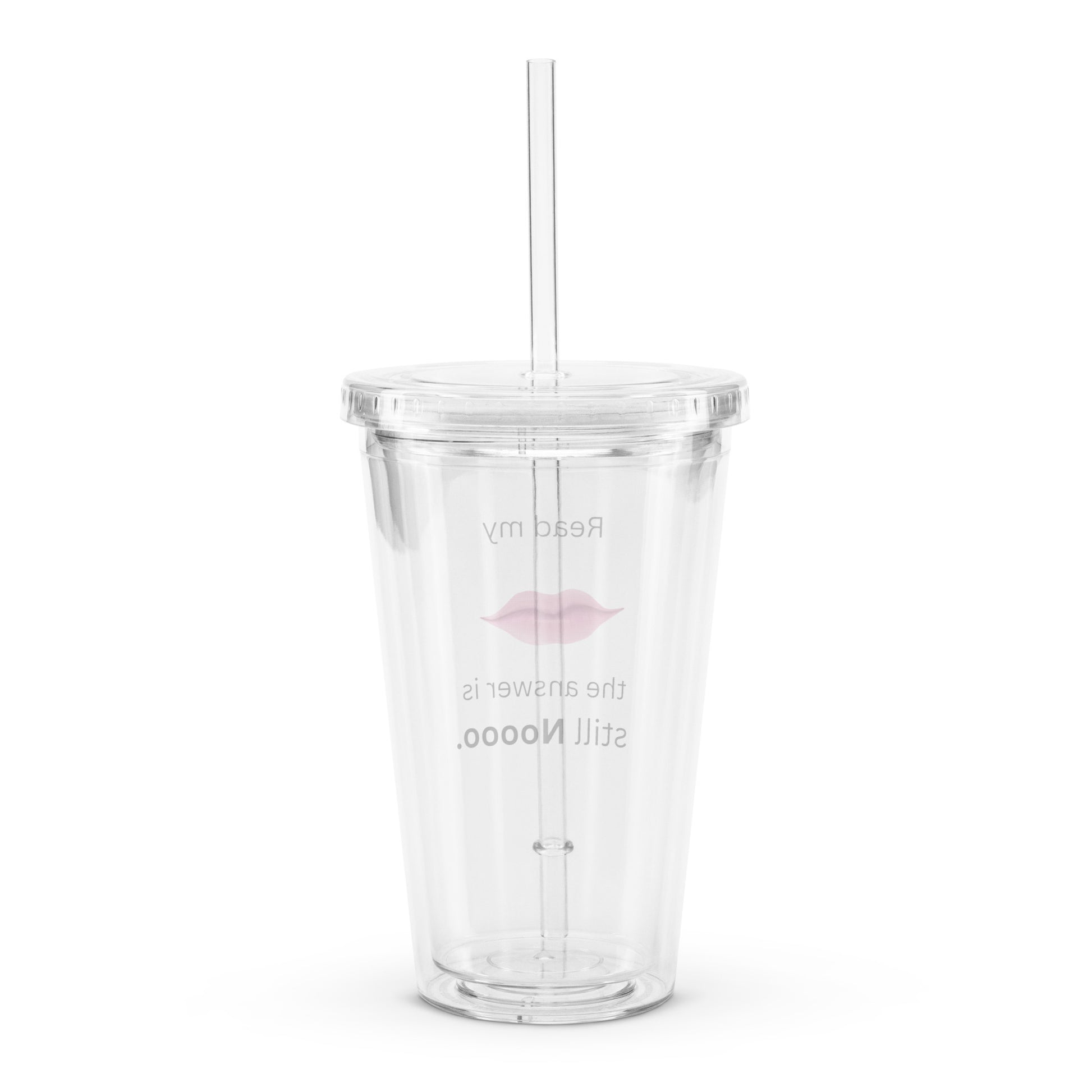 Clear Plastic Tumbler