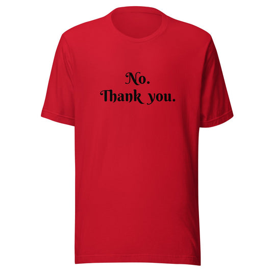 Red Unisex T-Shirt