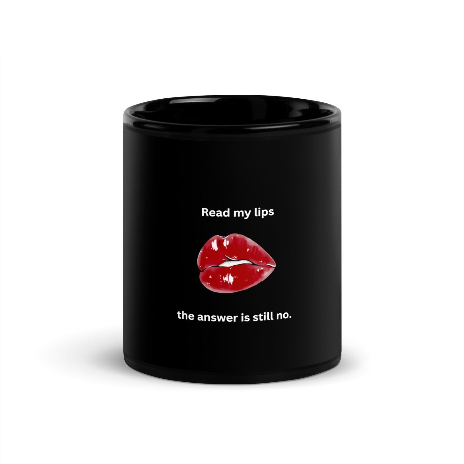 Black Coffee Cup