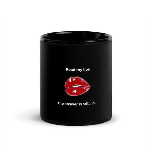 Black Coffee Cup