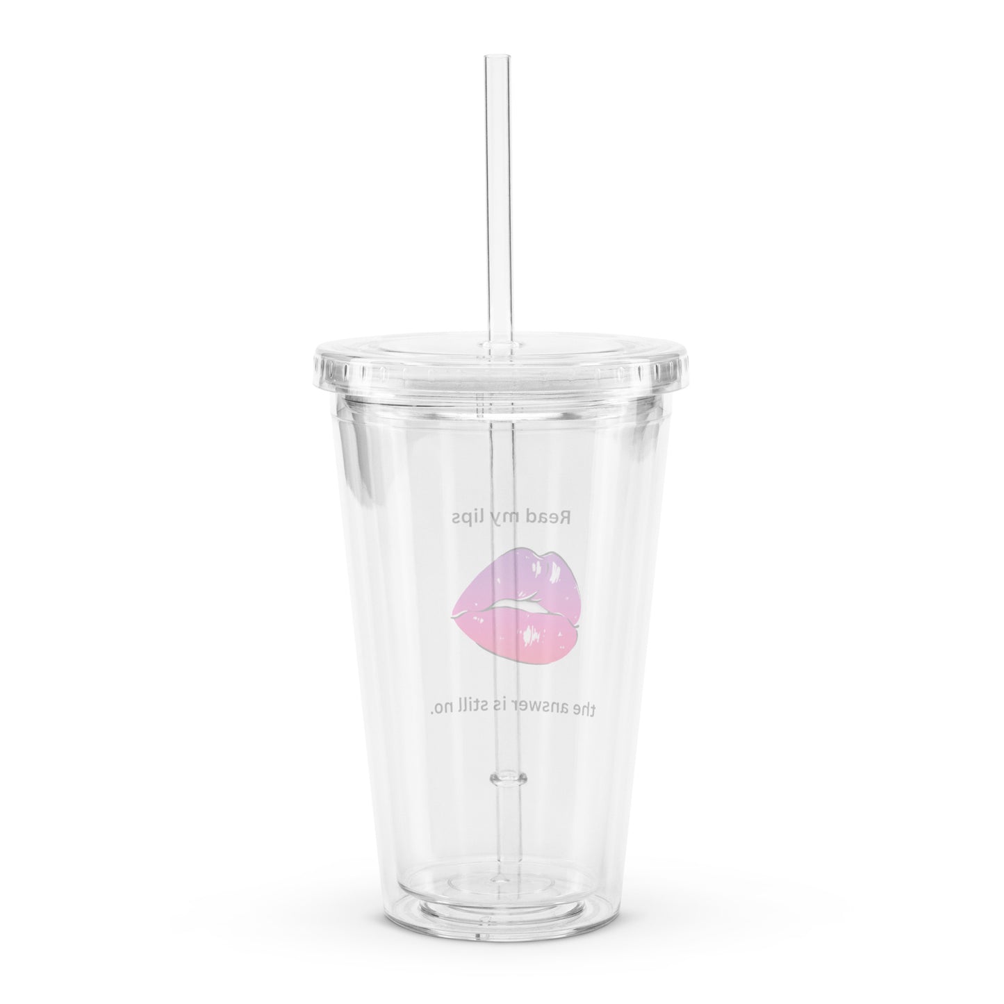Clear Plastic Tumbler