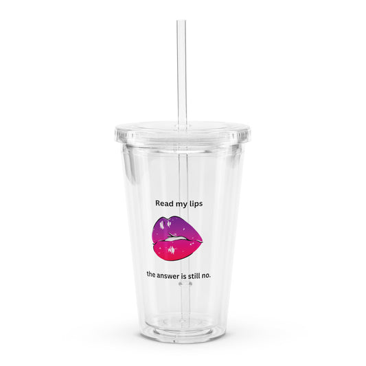 Clear Plastic Tumbler