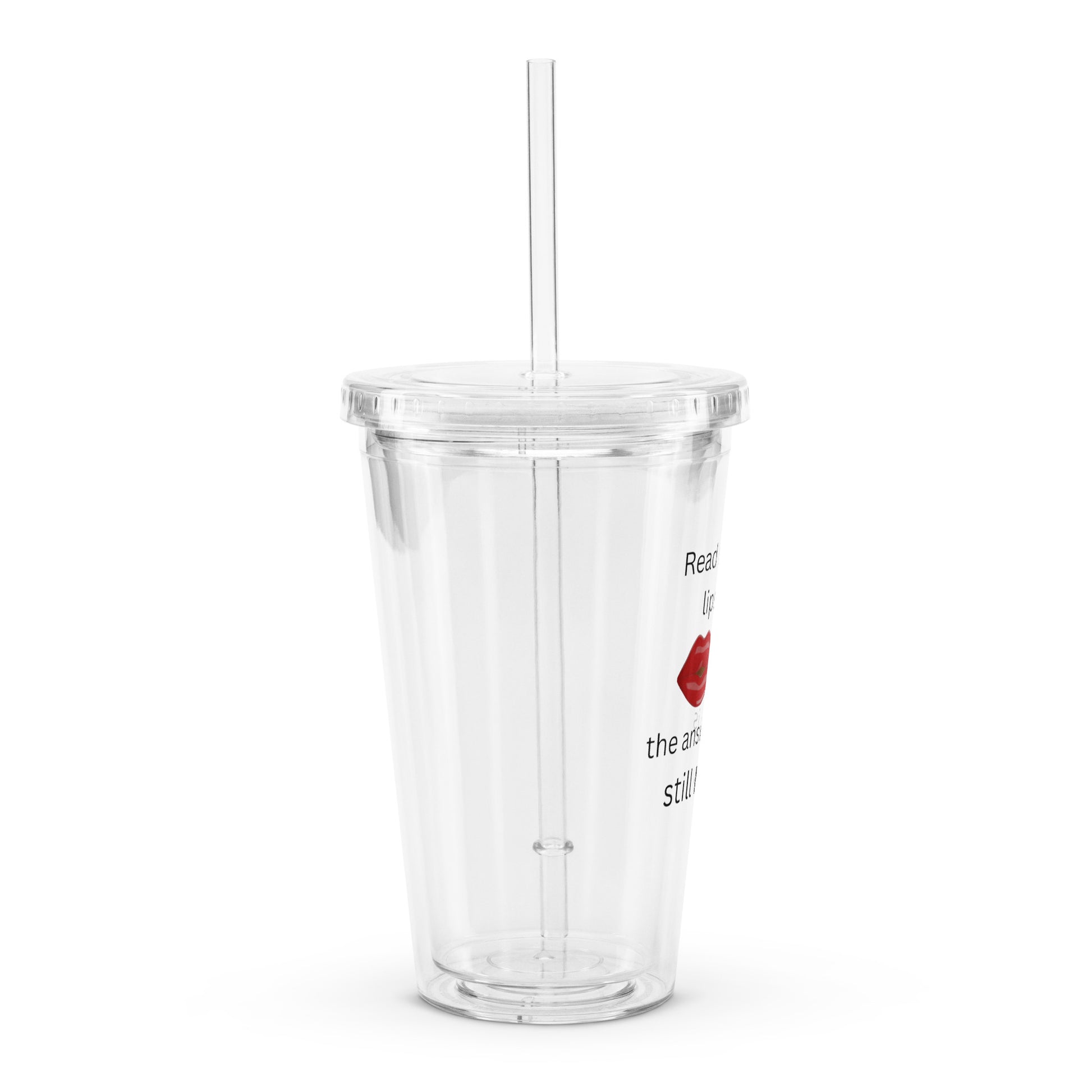 Clear Plastic Tumbler