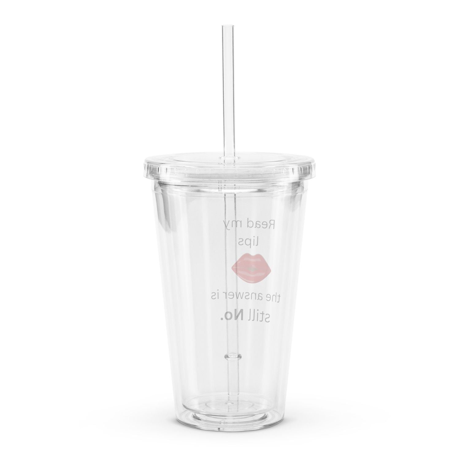 Clear Plastic Tumbler