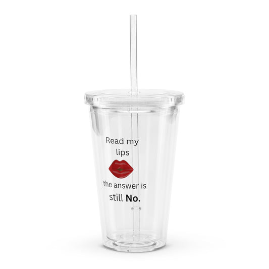 Clear Plastic Tumbler