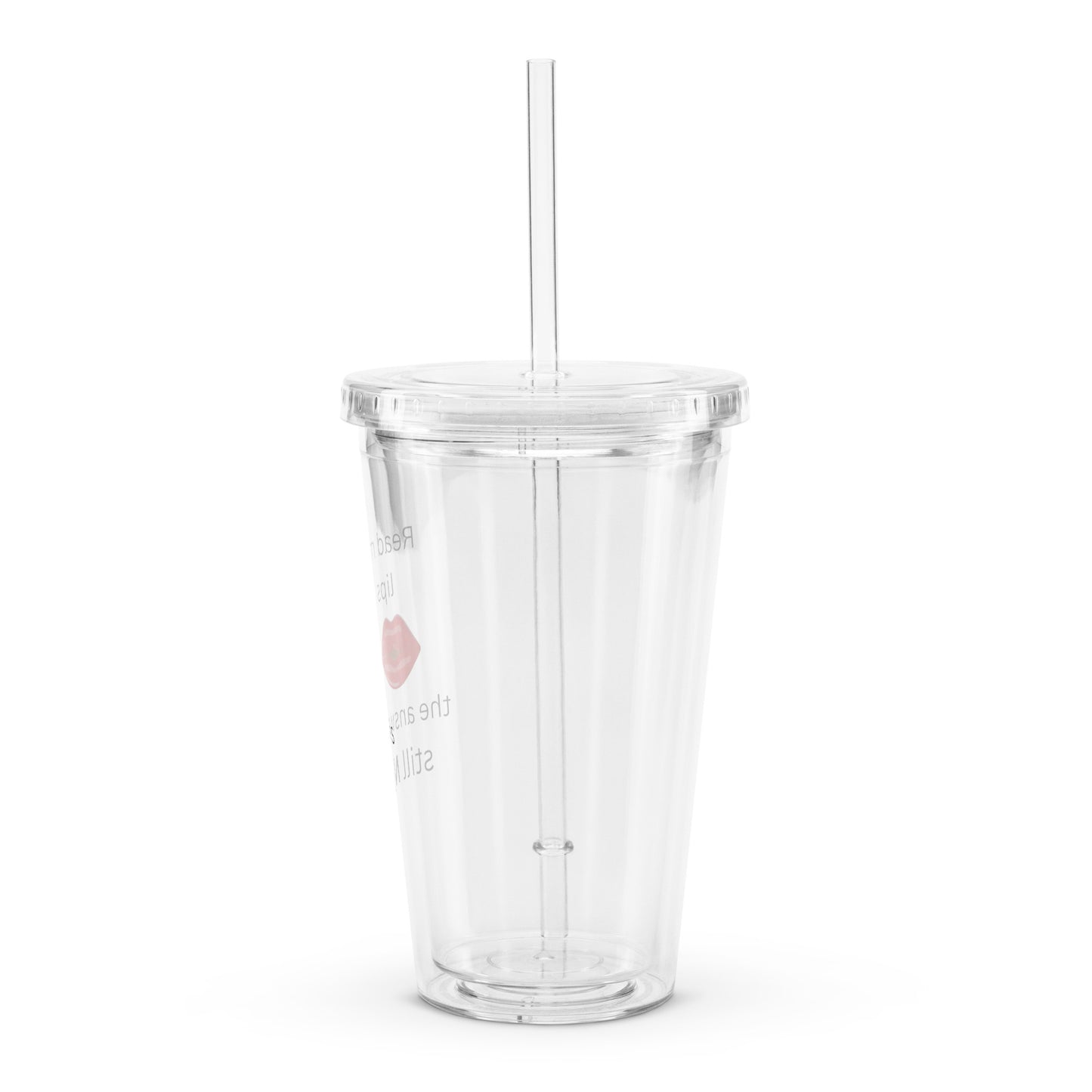 Clear Plastic Tumbler