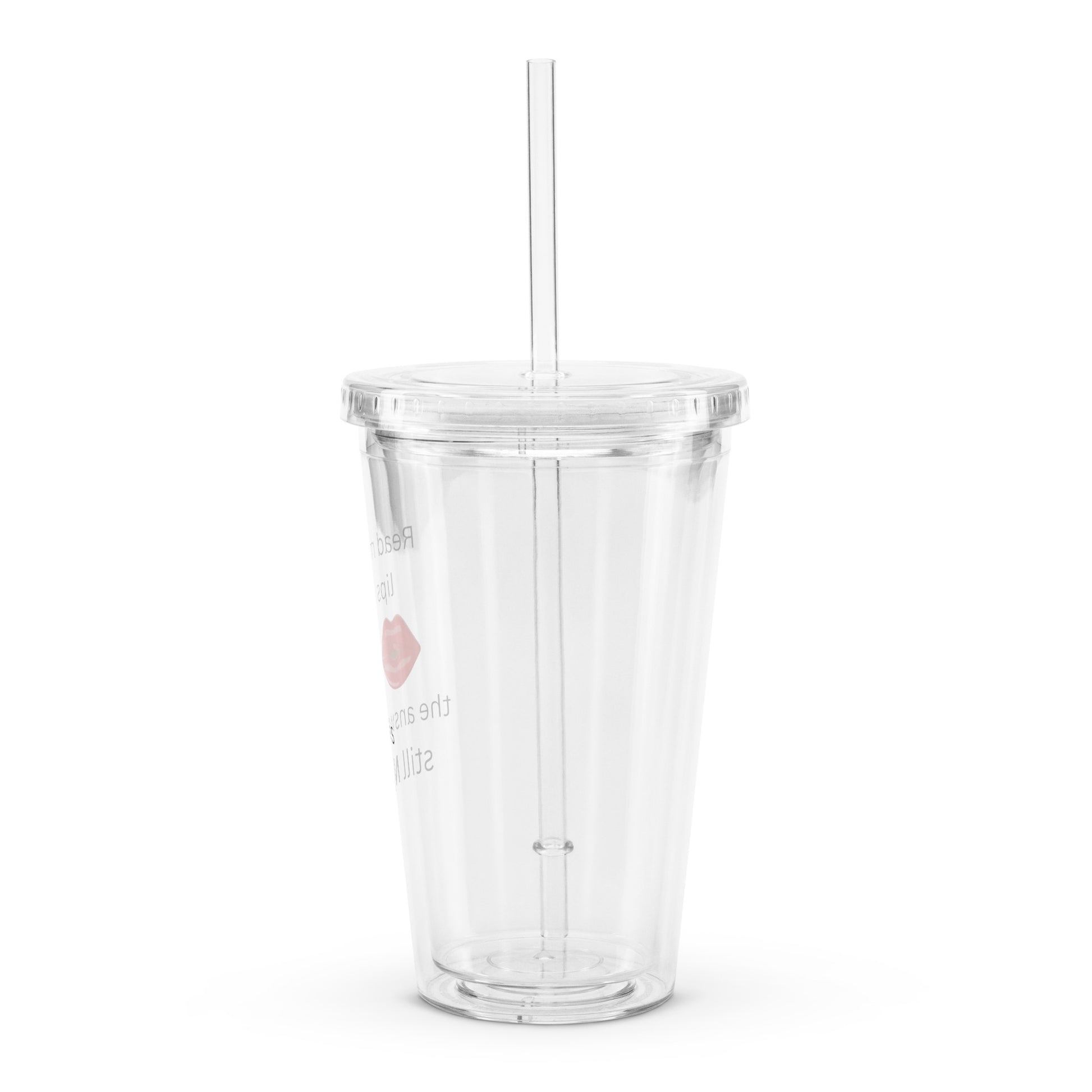 Clear Plastic Tumbler