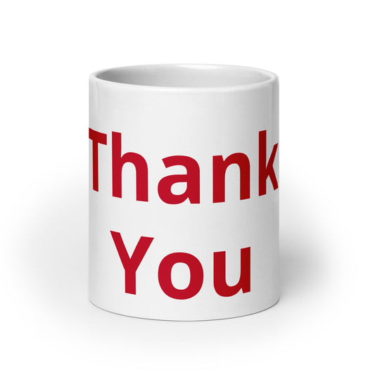 White Glossy Cup