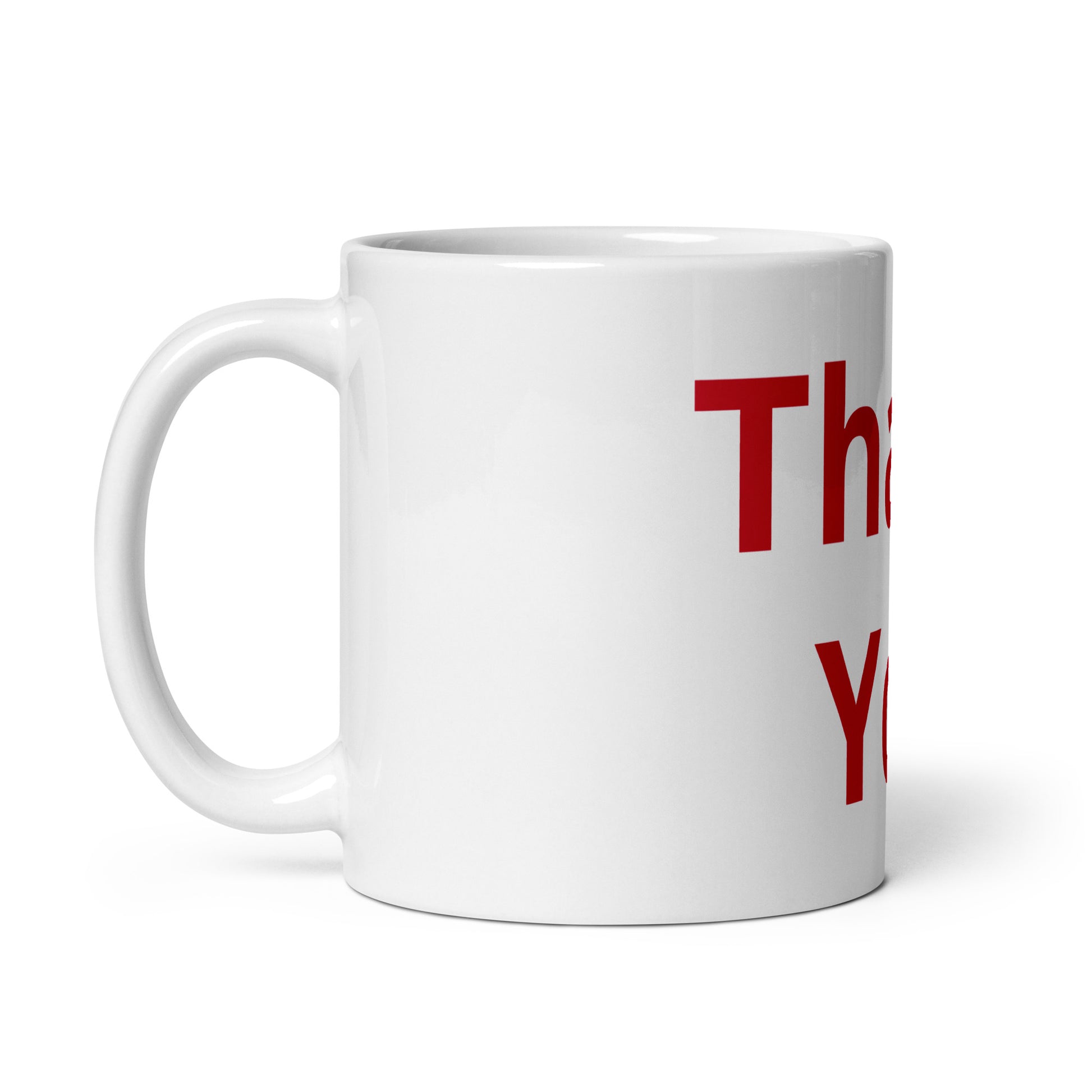 White Glossy Cup
